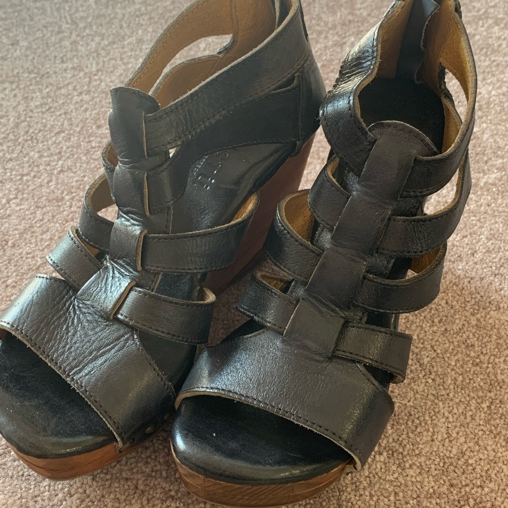 Bed Stu wedges, size 7, never worn (no box)